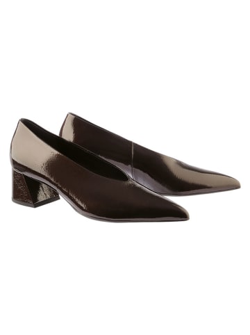 Högl Leren pumps "Marie" bruin