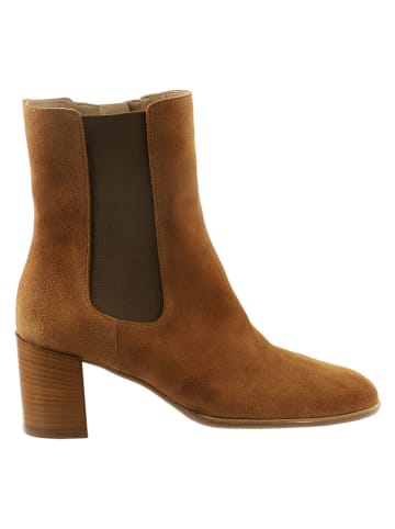 Högl Leder-Stiefeletten "Edna" in Camel