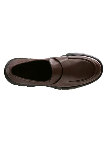Högl Leren mocassins "Finn" bruin
