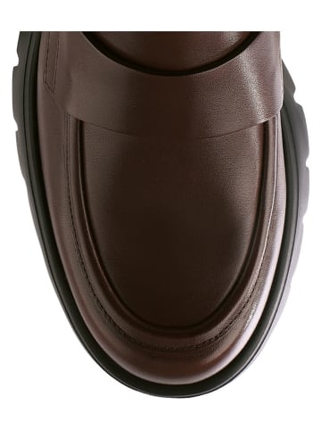 Högl Leren mocassins "Finn" bruin