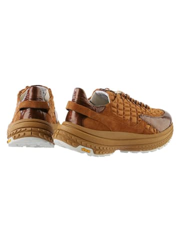 Högl Leren sneakers "Zac" camel