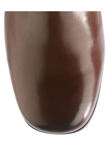 Högl Leren enkellaarzen "Lou" bruin