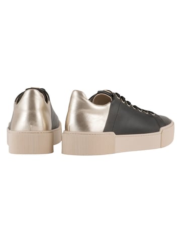 Högl Leder-Sneakers "Blade" in Schwarz