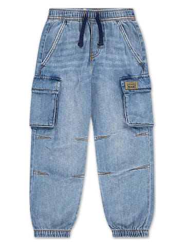 Levi's Kids Bojówki dżinsowe w kolorze błękitnym