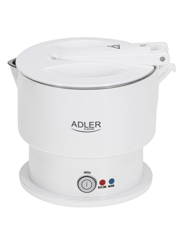 Adler Reise-Wasserkocher "AD 1377" in Weiß - 600 ml