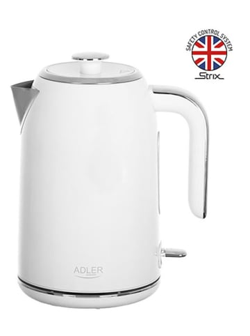 Adler Czajnik elektryczny "AD 1341" w kolorze białym - 1,7 l
