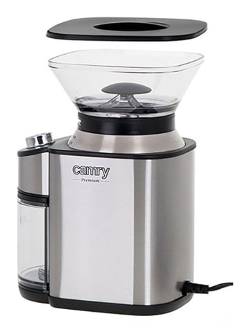 Adler Kaffeemühle "CR 4443" in Silber/ Schwarz - (B)15,5 x (H)26 x (T)20 cm