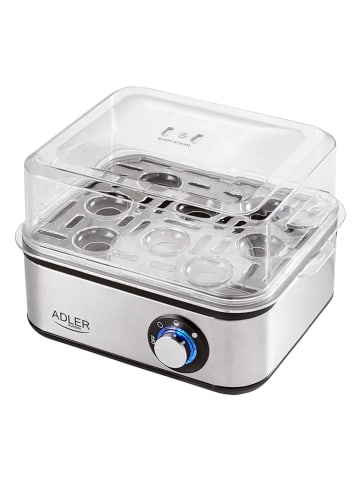 Adler Urządzenie "AD 4486" w kolorze srebrnym do gotowania jajek