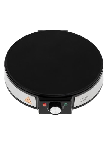 Adler Crêpemaker "AD 3058" zwart/zilverkleurig