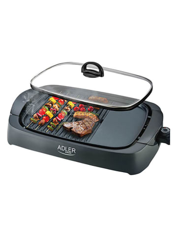Adler Elektrische grill "AD 6610" zwart