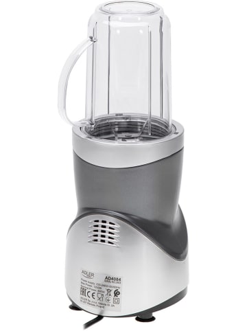 Adler Smoothiemixset "AD 4084" zilverkleurig/zwart