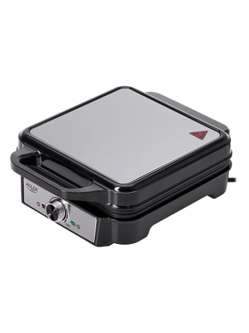 Adler Gofrownica "AD 3083" w kolorze srebrno-czarnym