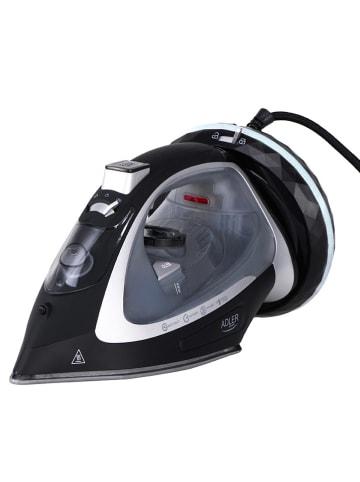 Adler Bezprzewodowe żelazko w kolorze czarnym
