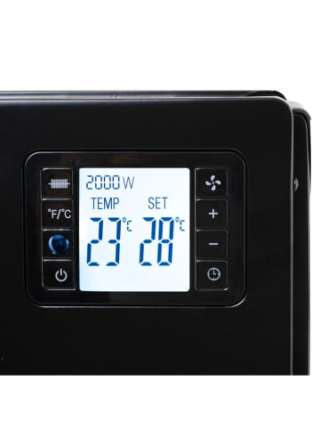 Adler Termowentylator "CR 7739" w kolorze czarnym