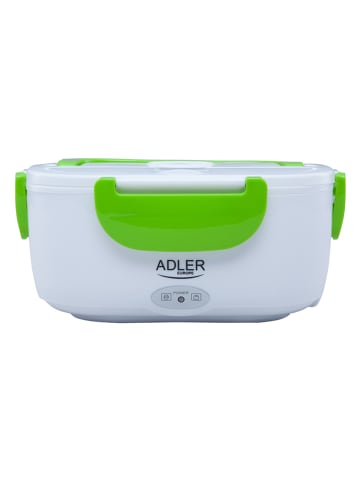 Adler Elektryczny lunchbox w kolorze zielono-białym - 1 l