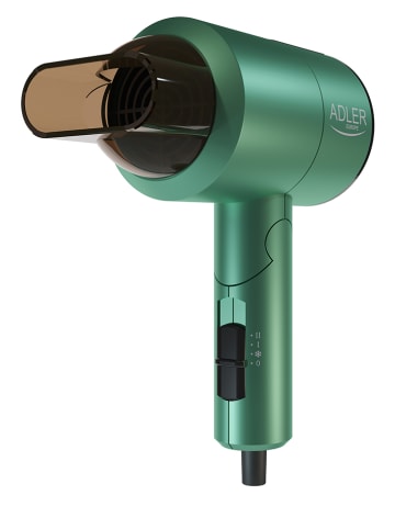 Adler Suszarka "AD 2265" w kolorze zielonym do włosów