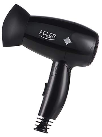 Adler Suszarka "AD 2251" w kolorze czarnym do włosów
