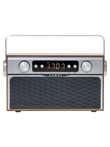 Adler Radio Bluetooth w kolorze jasnobrązowym