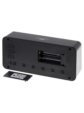 Adler Digitaler Wecker in Schwarz