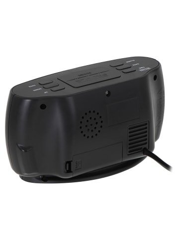 Adler Digitale klok zwart