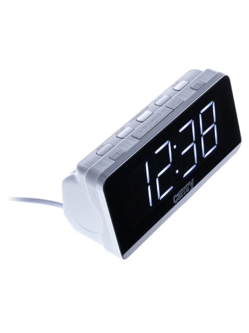 Adler Digitaler Radiowecker in Silber