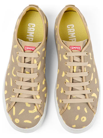 Camper Leren sneakers beige/geel