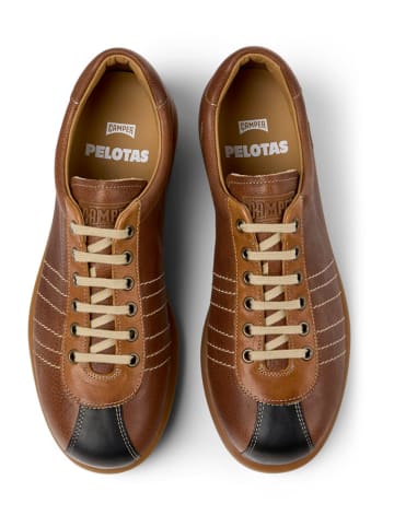 Camper Leren sneakers "Pelotas Ariel" lichtbruin