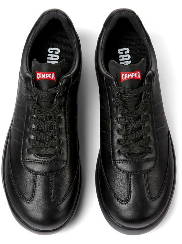 Camper Skórzane sneakersy "Pelotas" w kolorze czarnym