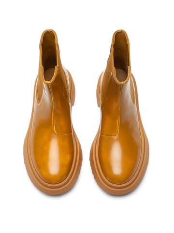 Camper Leren chelseaboots lichtbruin