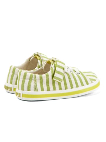 Camper Sneakers in Weiß/ Grün