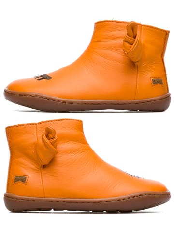 Camper Leder-Boots in Orange