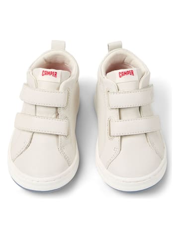 Camper Skórzane sneakersy w kolorze kremowym