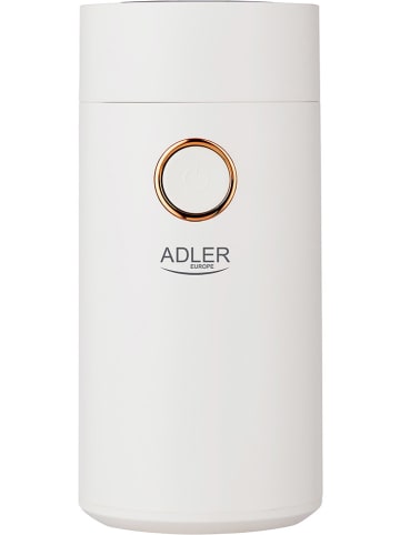 Adler Koffiemolen "AD 4446" wit/goudkleurig
