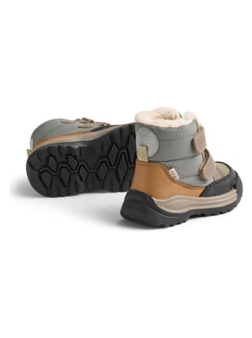 Wheat Botki zimowe "Millas Tex" w kolorze khaki