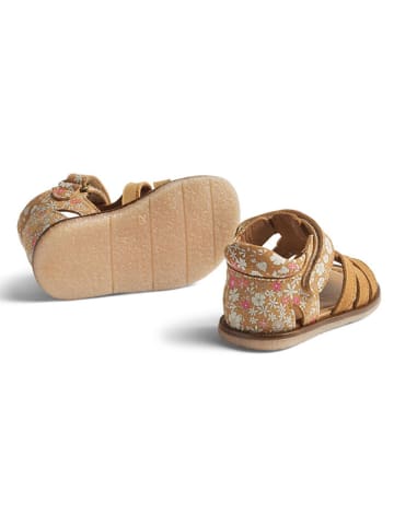 Wheat Leren enkelsandalen lichtbruin