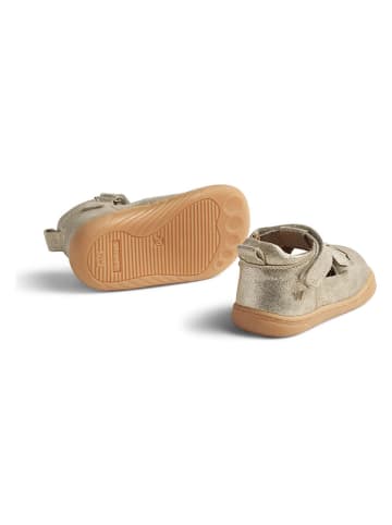 Wheat Leder-Lauflernschuhe "Sven" in Gold