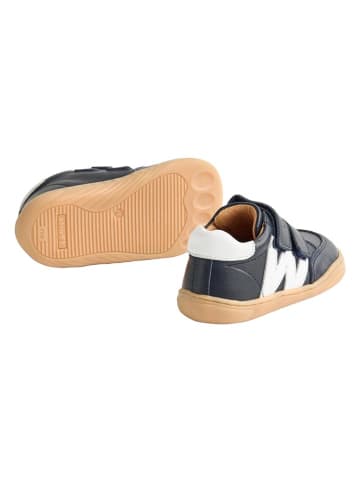 Wheat Leder-Sneakers "Barres" in Schwarz