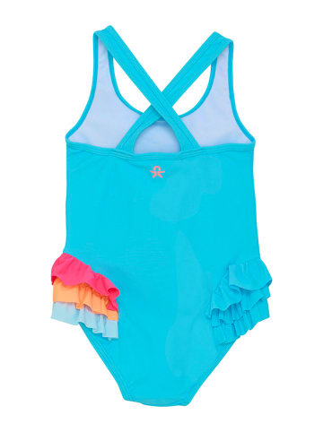 Color Kids Strój kąpielowy w kolorze niebieskim ze wzorem