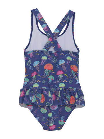 Color Kids Strój kąpielowy w kolorze granatowym ze wzorem