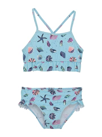Color Kids Bikini in Hellblau/ Bunt