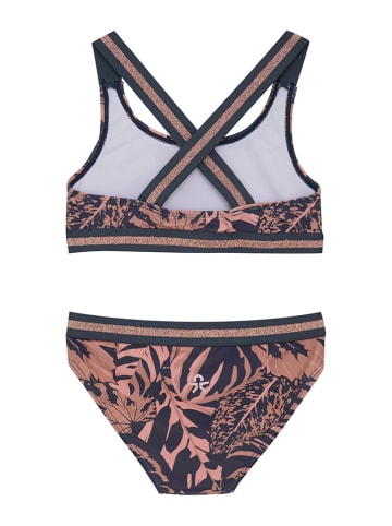 Color Kids Bikini in Dunkelblau/ Rosa