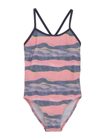 Color Kids Badpak roze/donkerblauw