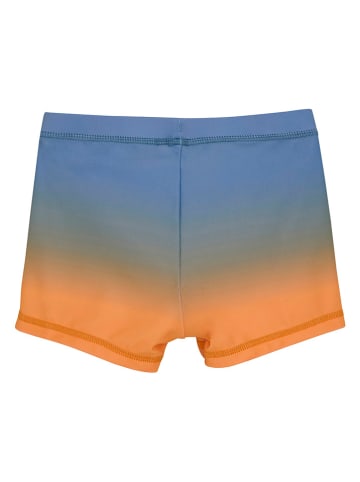 Color Kids Kąpielówki w kolorze niebiesko-pomarańczowym