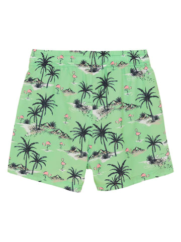 Color Kids Szorty kąpielowe w kolorze zielonym