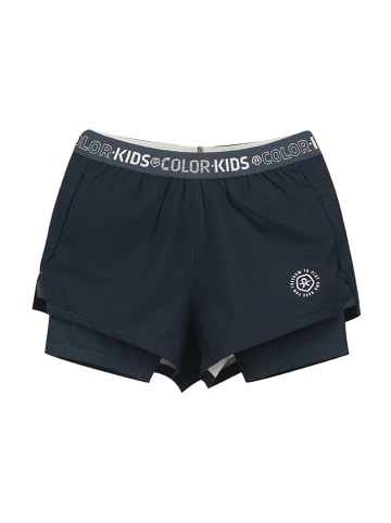 Color Kids Trainingsshort donkerblauw
