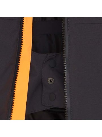 Color Kids Ski-/ Snowboardjacke in Orange/ Rosa/ Schwarz