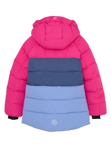 Color Kids Ski-/snowboardjas roze/blauw