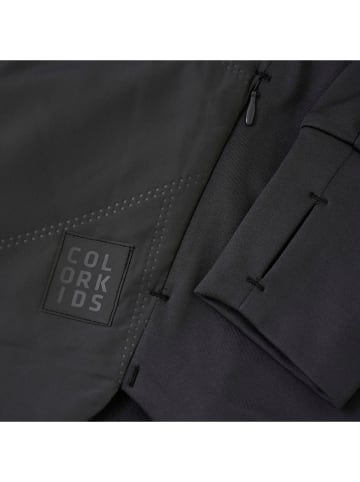 Color Kids Hybride jas zwart