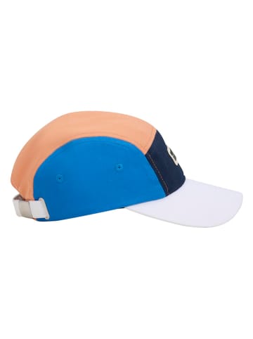 Color Kids Cap in Blau/ Orange