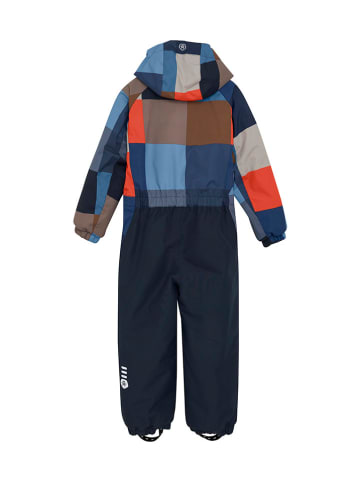 Color Kids Kombinezon zimowy w kolorze granatowym ze wzorem